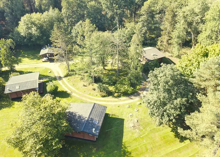 Gemuetliches Blockhaus In Bei Lueneburg بيت للعطل Eschede