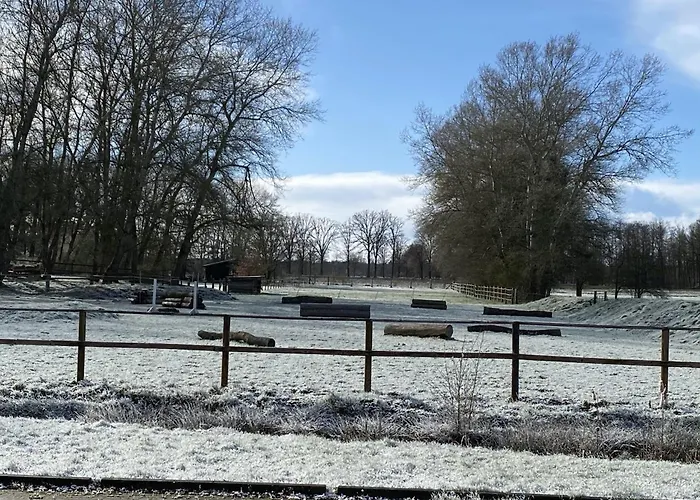 Gemuetliches Blockhaus In Bei Lueneburg بيت للعطل Eschede